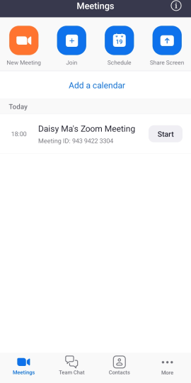 Zoom - One Platform to Connect