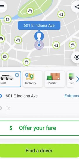 inDrive. Rides with fair fares